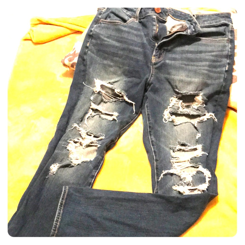 Ripped jeans